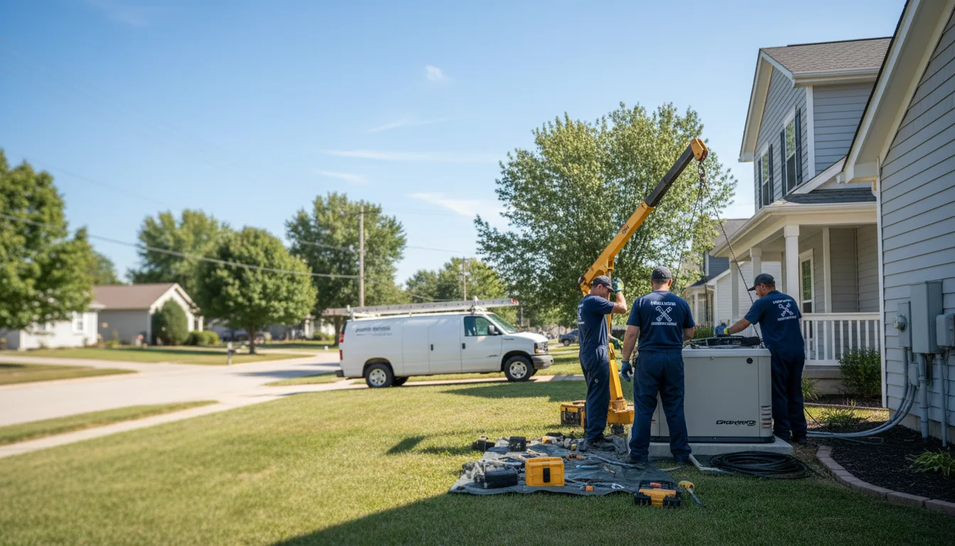 Generator Installation in Arenzville, IL near me